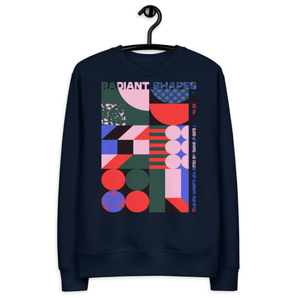 Eco-friendly sweatshirt - RADIANT SHAPES