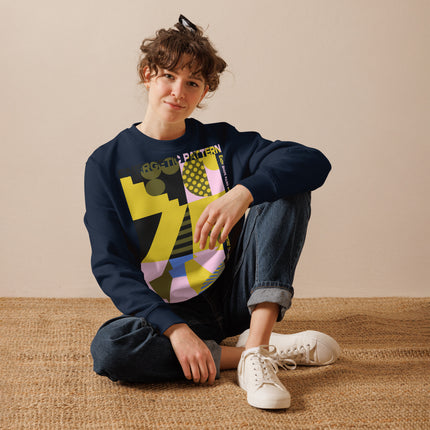 Eco-friendly sweatshirt - ENERGETIC PATTERNS