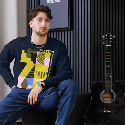 Eco-friendly sweatshirt - ENERGETIC PATTERNS