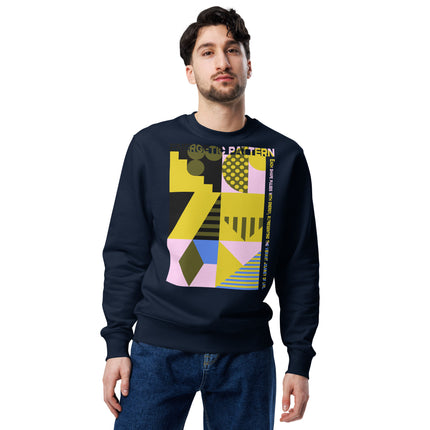 Eco-friendly sweatshirt - ENERGETIC PATTERNS