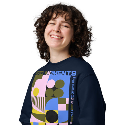 Eco-friendly sweatshirt - VIVID MOMENTS