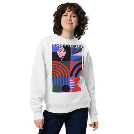 Eco-friendly sweatshirt - MOSAIC OF LIFE
