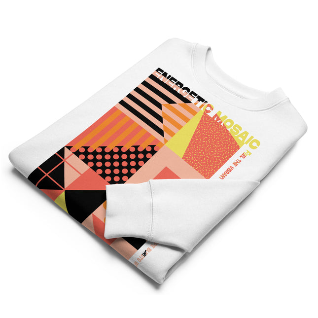 Eco-friendly sweatshirt - ENERGETIC MOSAIC