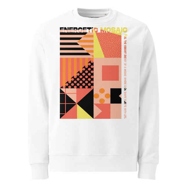 Eco-friendly sweatshirt - ENERGETIC MOSAIC