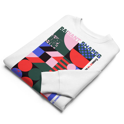 Eco-friendly sweatshirt - RADIANT SHAPES
