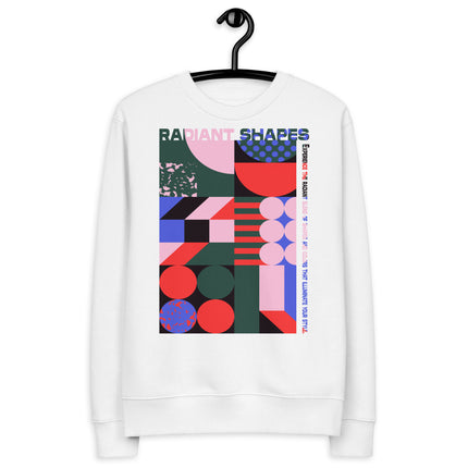 Eco-friendly sweatshirt - RADIANT SHAPES