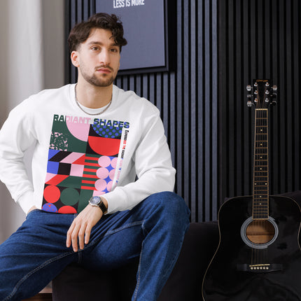 Eco-friendly sweatshirt - RADIANT SHAPES