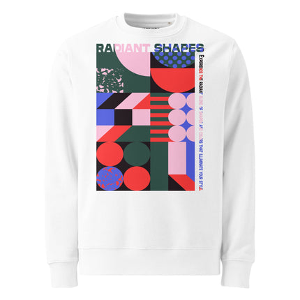 Eco-friendly sweatshirt - RADIANT SHAPES