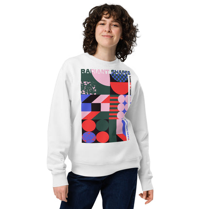 Eco-friendly sweatshirt - RADIANT SHAPES