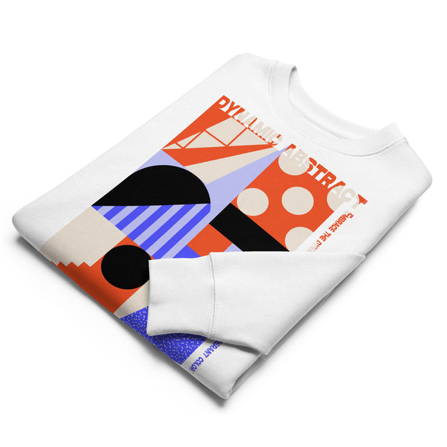 Eco-friendly sweatshirt - DYNAMIC ABSTRACT