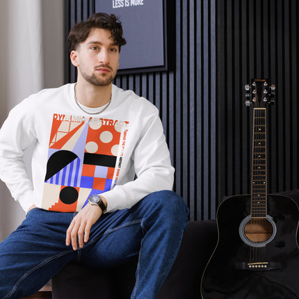 Eco-friendly sweatshirt - DYNAMIC ABSTRACT
