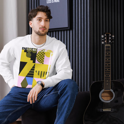 Eco-friendly sweatshirt - ENERGETIC PATTERNS