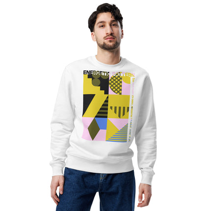 Eco-friendly sweatshirt - ENERGETIC PATTERNS