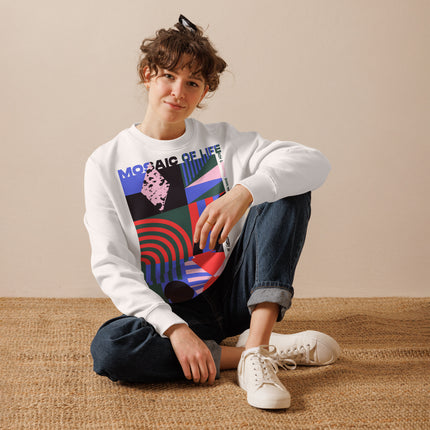 Eco-friendly sweatshirt - MOSAIC OF LIFE