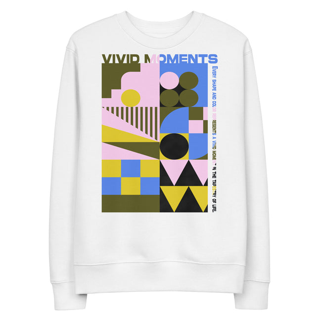 Eco-friendly sweatshirt - VIVID MOMENTS