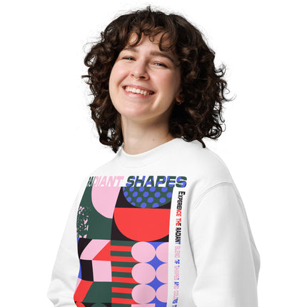 Eco-friendly sweatshirt - RADIANT SHAPES