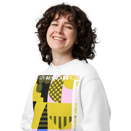 Eco-friendly sweatshirt - ENERGETIC PATTERNS
