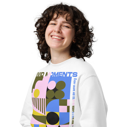 Eco-friendly sweatshirt - VIVID MOMENTS
