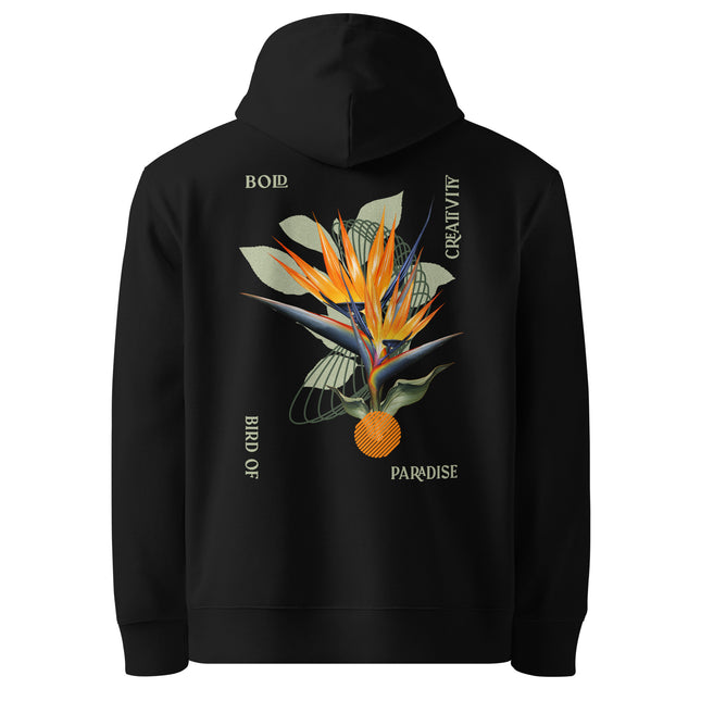 Organic cotton BIRD OF PARADISE II Hoodie