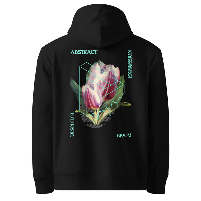 Organic cotton FUTURISTIC BLOOM II Hoodie