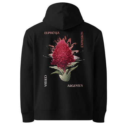 Organic cotton CELOSIA ARGENTEA II Hoodie