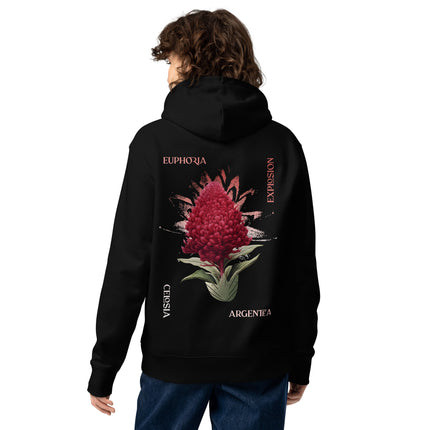 Organic cotton CELOSIA ARGENTEA II Hoodie