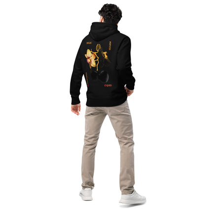 Organic cotton ENCHANTED ORCHID II Hoodie
