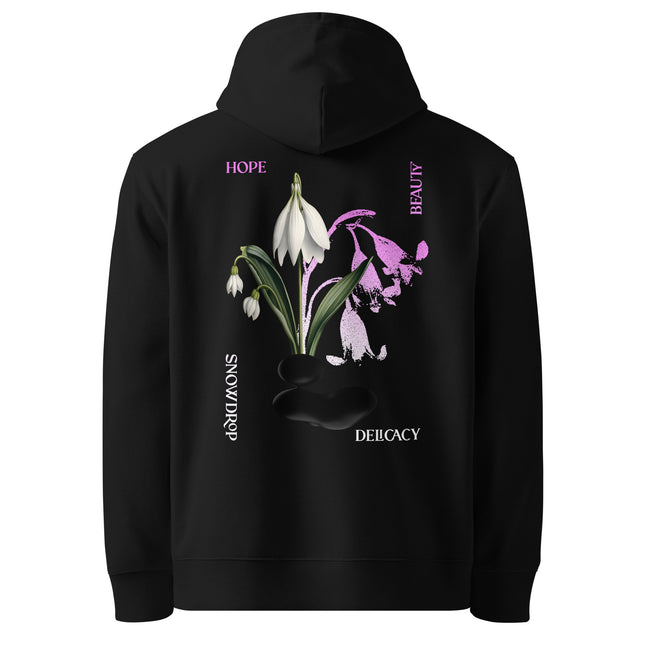 Organic cotton SNOWDROP DELICACY II Hoodie