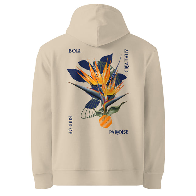 Organic cotton BIRD OF PARADISE Hoodie