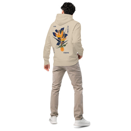 Organic cotton BIRD OF PARADISE Hoodie