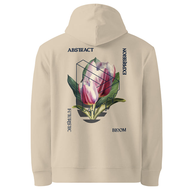 Organic cotton FUTURISTIC BLOOM Hoodie