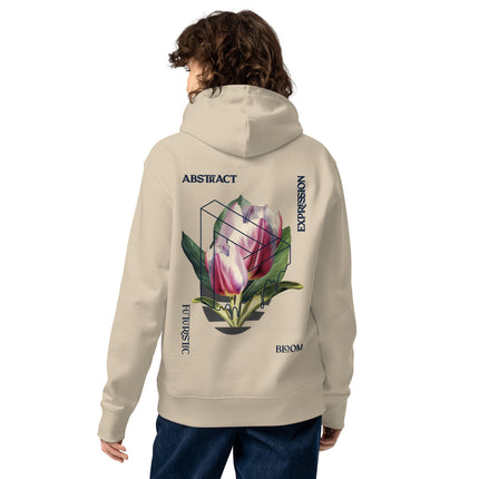 Organic cotton FUTURISTIC BLOOM Hoodie