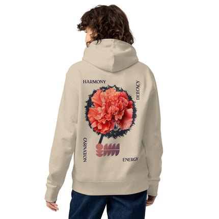 Organic cotton CARNATION ENERGY Hoodie