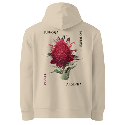 Organic cotton CELOSIA ARGENTEA Hoodie