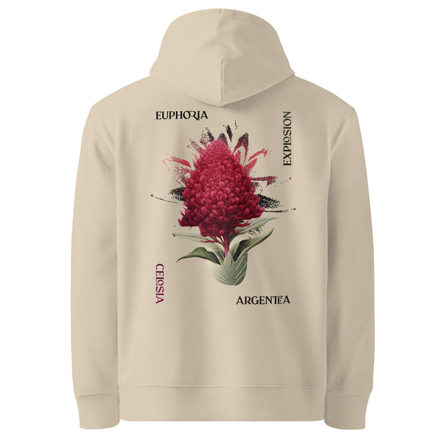 Organic cotton CELOSIA ARGENTEA Hoodie