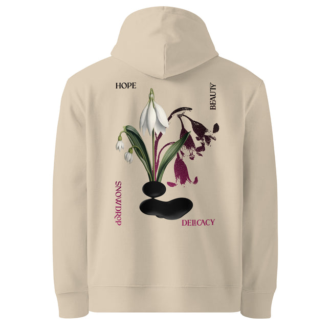 Organic cotton SNOWDROP DELICACY Hoodie