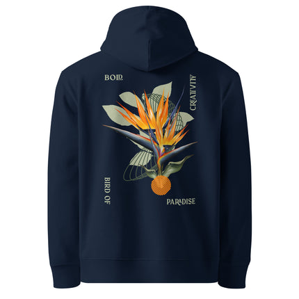 Organic cotton BIRD OF PARADISE II Hoodie
