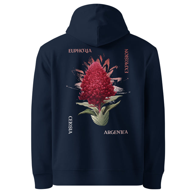 Organic cotton CELOSIA ARGENTEA II Hoodie
