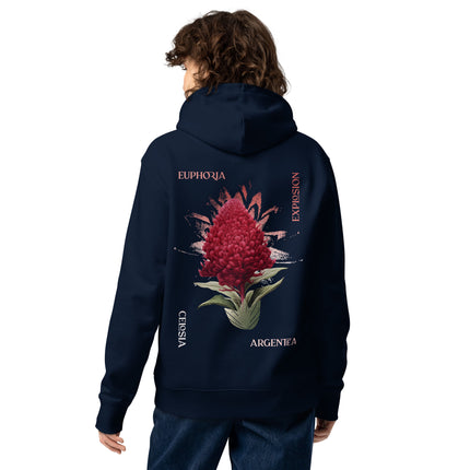 Organic cotton CELOSIA ARGENTEA II Hoodie
