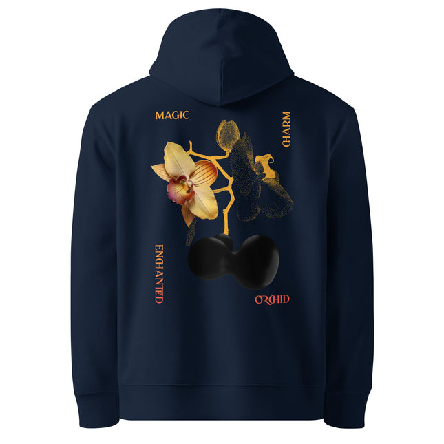 Organic cotton ENCHANTED ORCHID II Hoodie