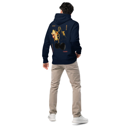 Organic cotton ENCHANTED ORCHID II Hoodie