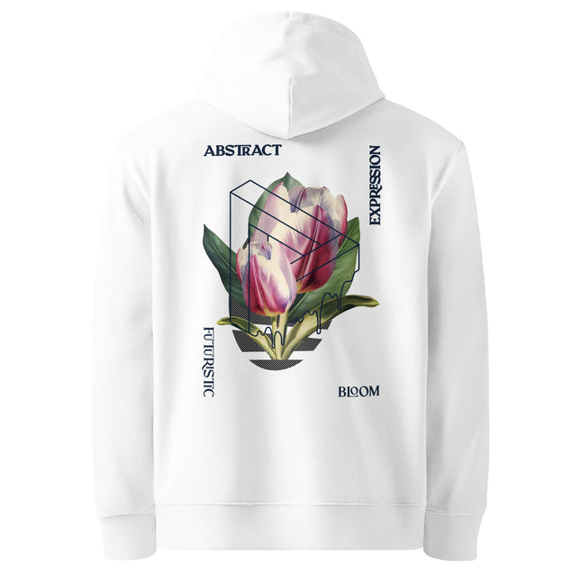 Organic cotton FUTURISTIC BLOOM Hoodie