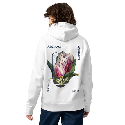 Organic cotton FUTURISTIC BLOOM Hoodie