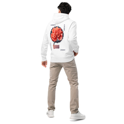 Organic cotton CARNATION ENERGY Hoodie
