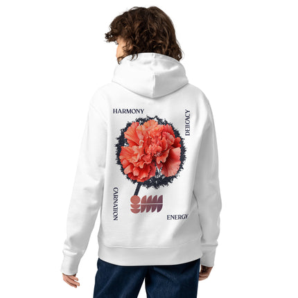 Organic cotton CARNATION ENERGY Hoodie