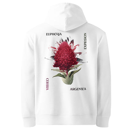 Organic cotton CELOSIA ARGENTEA Hoodie