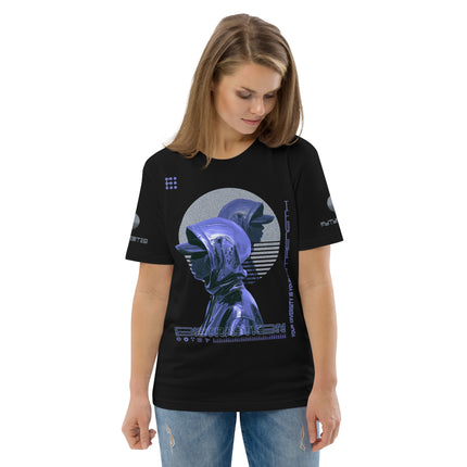 DISTRACTION BLUE Organic T-Shirt