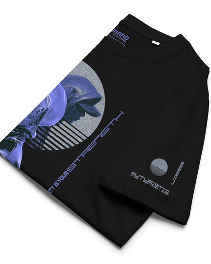 DISTRACTION BLUE Organic T-Shirt