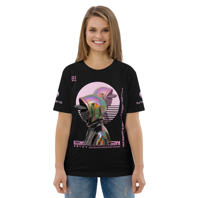 DISTRACTION PINK Organic T-Shirt