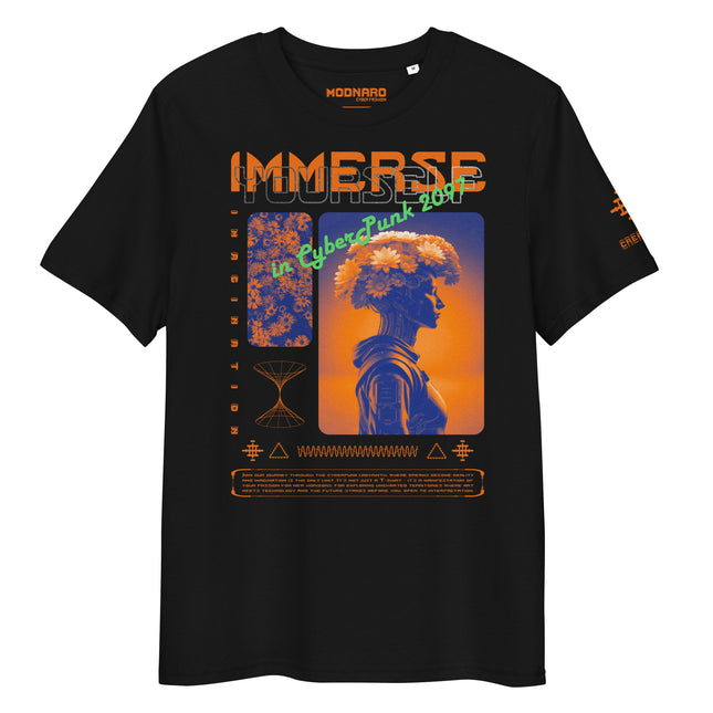 IMMERSE YOURSELF ORANGE Organic T-Shirt